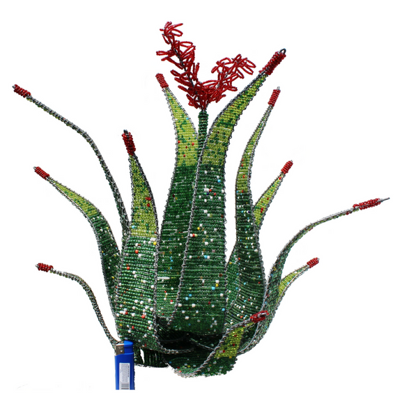 Beaded Cactus African Curio