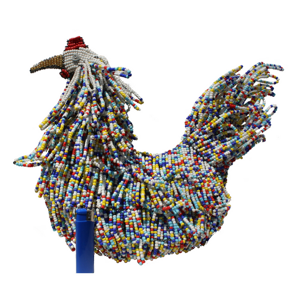 Beaded Chicken African Curio