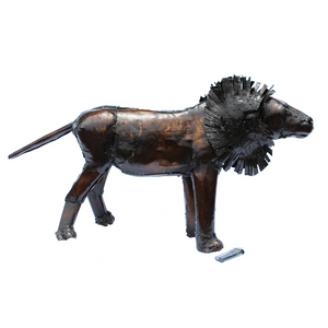 Metal Lion African Curio