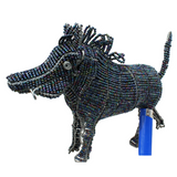 Beaded Warthog African Curio