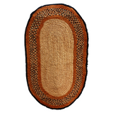 Handwoven Oval Carpet