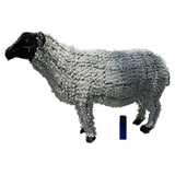 Beaded Sheep African Curio