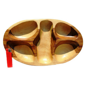 Handcarved Snack Bowl African Curio